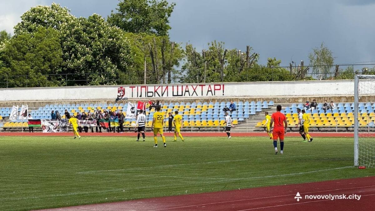 ФК «Шахтар-Нововолинськ» вирвав нічию на останніх хвилинах