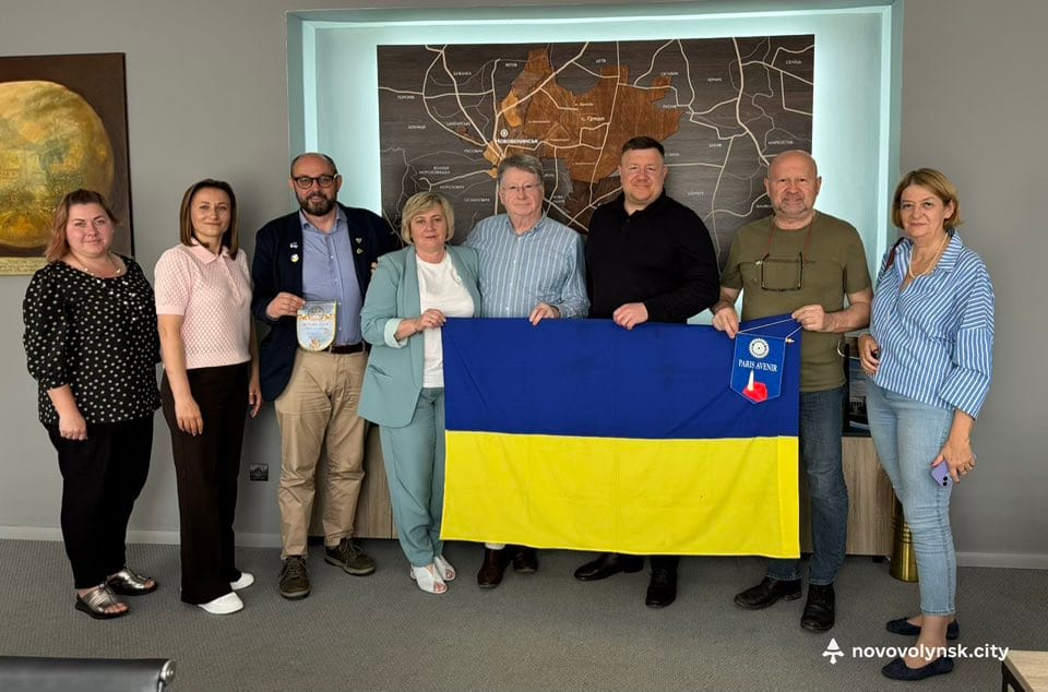 Нововолинськ відвідали міжнародні партнери з організації «Ротарі»