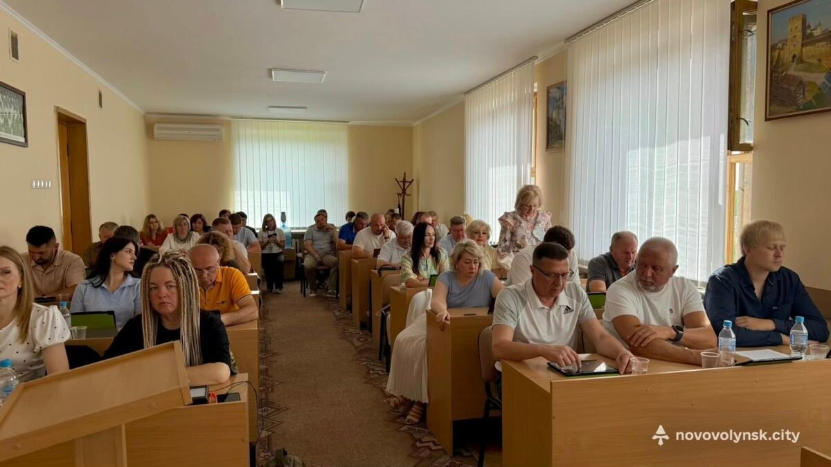 Відбулося чергове засідання сесії Нововолинської міської ради