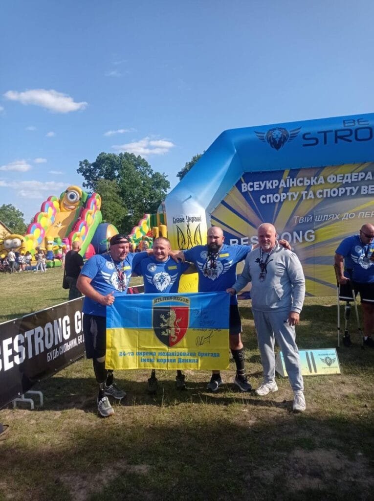 Нововолинець Сергій Черниш — серед найсильніших ветеранів на BESTRONG GAMES у Львові