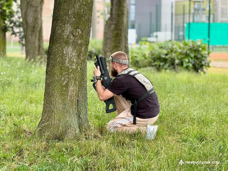 У Нововолинську провели навчання з підготовки до національного спротиву